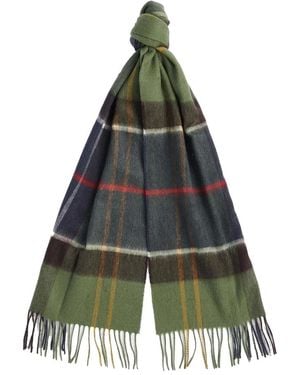 Barbour Carrbridge Tartan Scarf - Groen