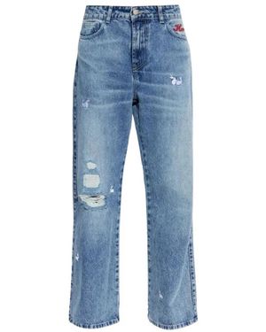 Carne Bollente Flared Jeans - Azul