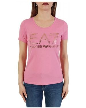 EA7 T-Shirts - Rojo