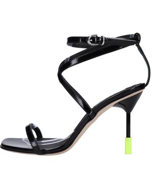 MSGM Sandale Mit Ikonischem Absatz - Schwarz