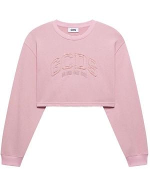 Gcds Long Sleeve T-Shirts - Pink