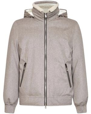 Brunello Cucinelli Piumino - Grijs