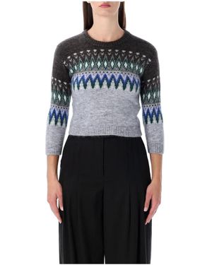 Acne Studios Crewneck Knit - Zwart