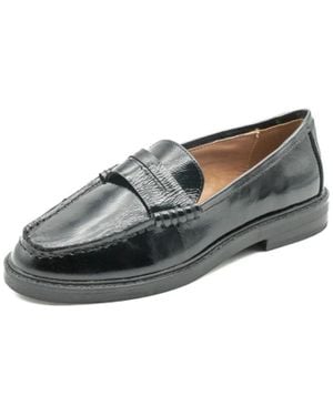 Steve Madden Zwarte Leren Damesschoenen Adison - Grijs