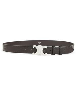 Celine Large 30 Mm Belt - Black