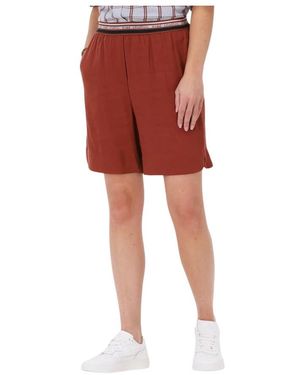 esmé studios Korte Broeken ,Rood ,High Waist Short