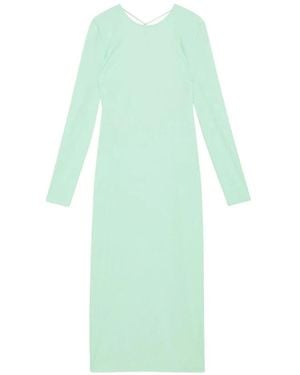 Patrizia Pepe Midi Jurk - Groen