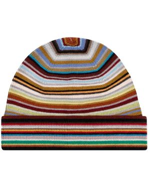 Paul Smith Signature Stripe Mütze - Mehrfarbig