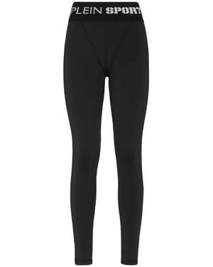 Philipp Plein Jogging Push Up Leggings Basic - Schwarz