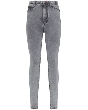 Philipp Plein Skinny Jeans - Gris