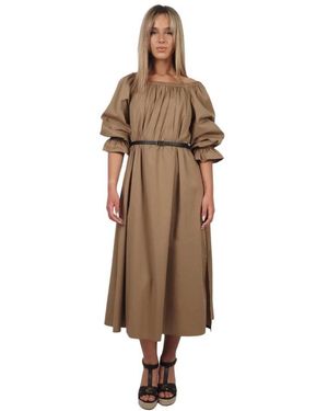 ALESSIA SANTI Midi Dresses - Marron