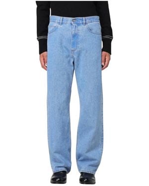 Marni Klassieke Relaxte Fit Jeans - Blauw