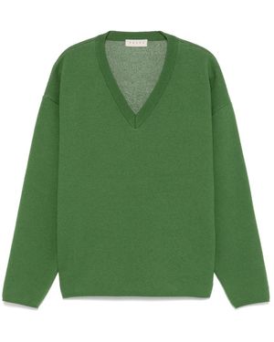 Paura V-Neck Knitwear - Verde