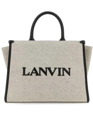 Lanvin Tote Bags - Metálico