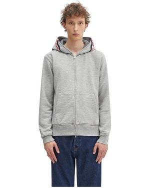 A Bathing Ape 2Nd Shark Full-Zip Hoodie - Grijs