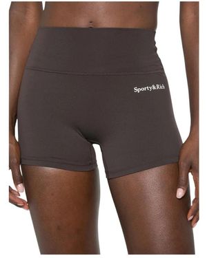 Sporty & Rich Short Shorts - Grey