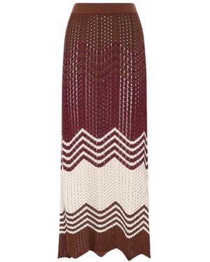 Akep Gonna Lunga Chevron - Rood