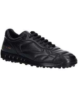 Common Projects Schoenen ,Zwart ,Leer Voetbalschoen