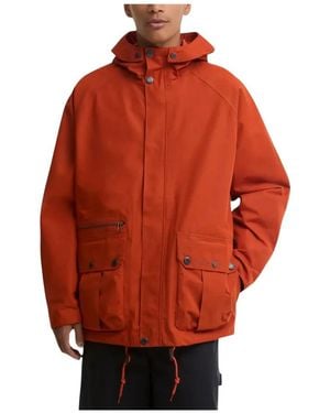 Barbour Rain Jackets - Rojo