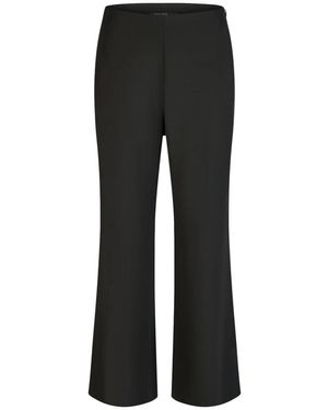 MARC AUREL Broeken ,Zwart ,Polyester Cropped Wijde Broek