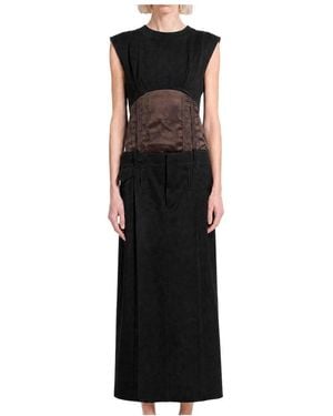 Marni Maxi Dresses - Negro