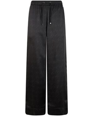 Herno Wide Trousers - Negro