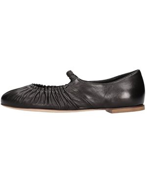 LORENA PAGGI Ballerina Shoes - Black