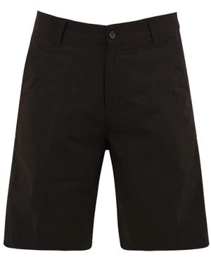 Aspesi Korte Broeken ,Zwart ,Katoen Regular Shorts