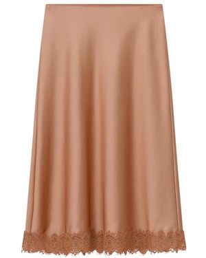 Luisa Cerano Midi Skirts - Marrón