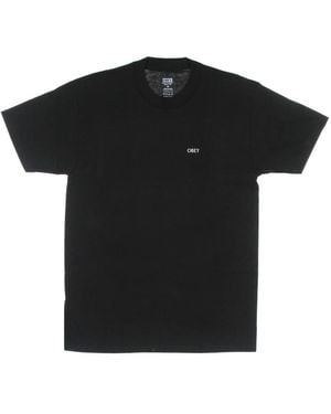 Obey T-Shirts - Black