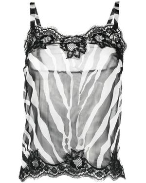 Dolce & Gabbana Sleeveless Tops - Nero