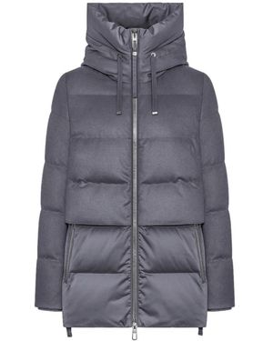 DUNO Chaqueta Parka Corta, Mujer, Talla - Gris