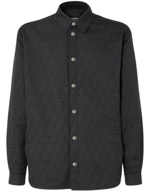 Fendi Light Jackets - Black