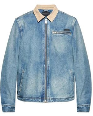 AllSaints Denim Jackets - Bleu