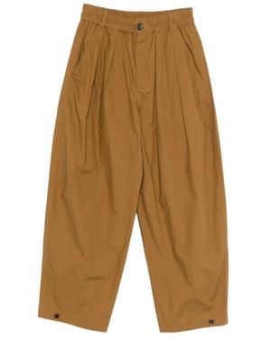 Soeur Wide Trousers - Marrón