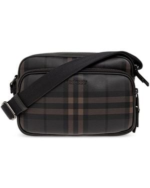 Burberry Logo Umhängetasche - Schwarz