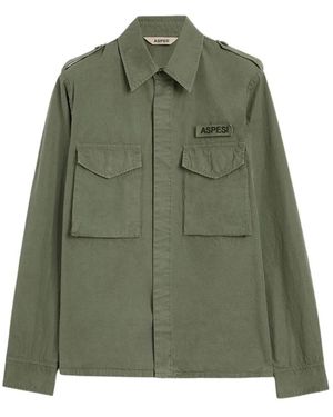 Aspesi Casual Shirts - Green