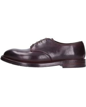 Premiata Flache Schuhe Rot - Braun