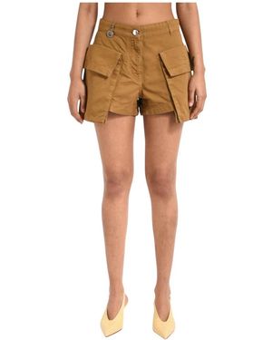 Pinko Short Shorts - Brown