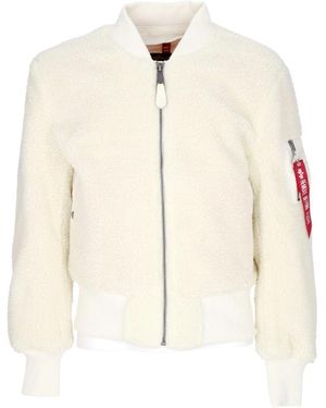 Alpha Industries Bomber Jackets - Natural