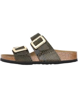 Birkenstock Sliders - Bruin