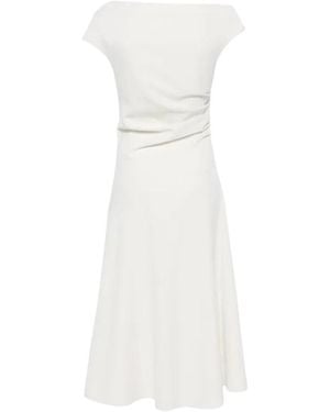P.A.R.O.S.H. Midi Dresses - White