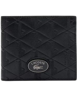 Lacoste Wallets & Cardholders - Negro