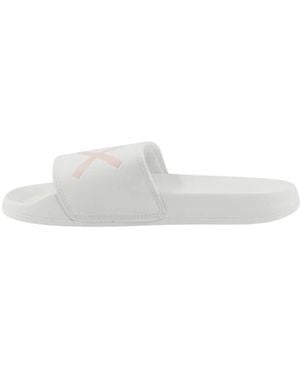 Sun 68 Schoenen ,Wit ,Slippers Logo