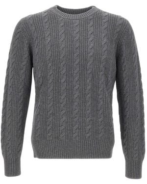 Kangra Round-Neck Knitwear - Gris