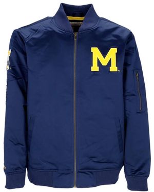 Mitchell & Ness Bomber Jackets - Blu