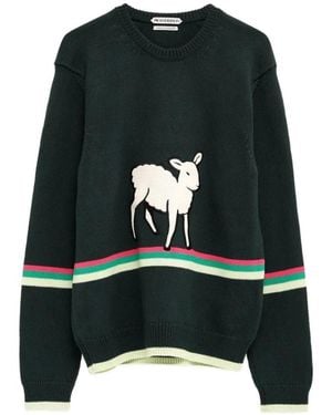 JW Anderson Round-Neck Knitwear - Black