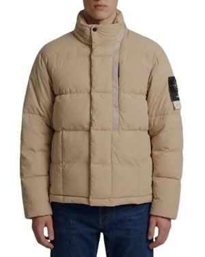 Stone Island Down Jackets - Neutro