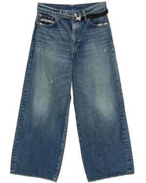 Sacai Wide Jeans - Blue
