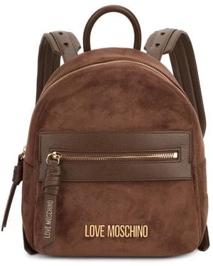 Love Moschino Backpacks - Brown